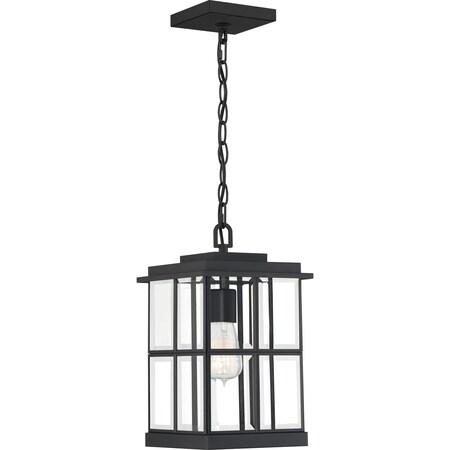 Quoizel Mulligan 1-Light Matte Black Mini Pendant MGN1508MBK